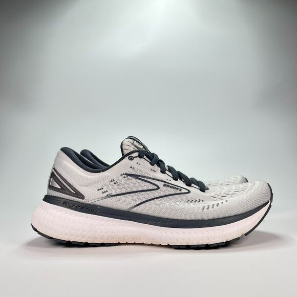 Brooks Glycerin 19 Gray Cushioned Running Shoes 1203431B085 Women’s Size 8 - Picture 1 of 11